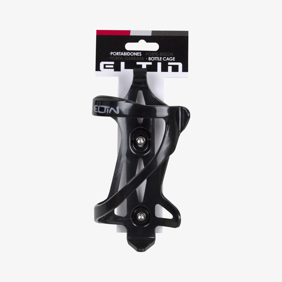 Eltin Portabidon Fibra Carga Lateral Negro
