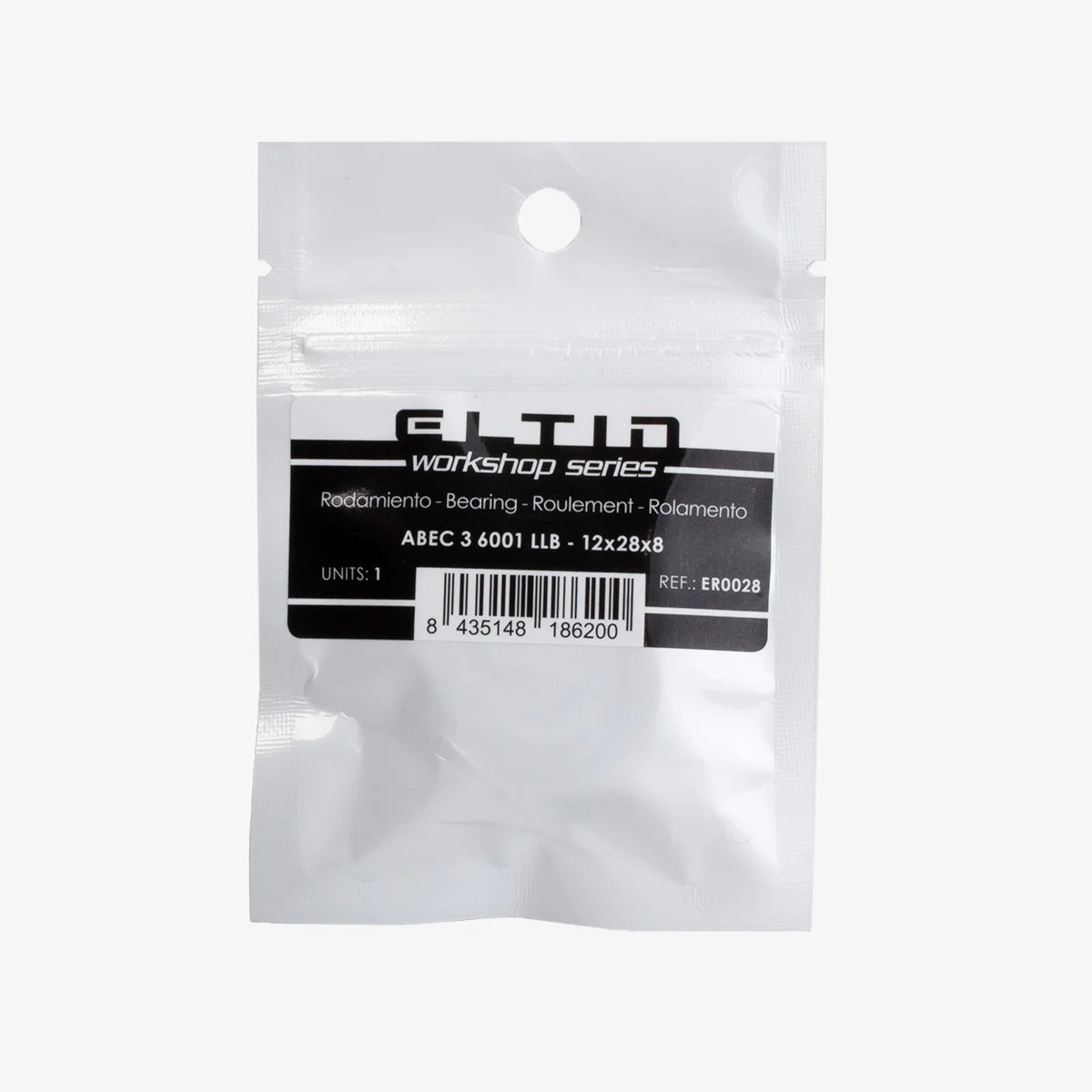 Eltin Rodamiento ABEC 3 6001 LLB - 12x28x8