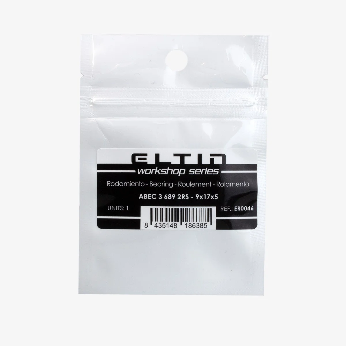 Eltin Rodamiento ABEC 3 689 2RS - 9x17x5
