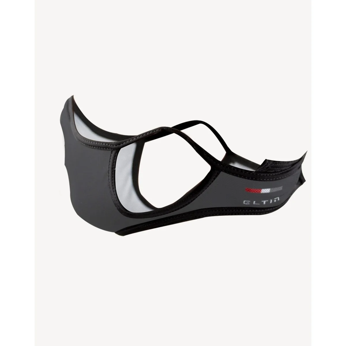 Eltin Mascarilla Deportiva Reutilizable Negro Y Gris