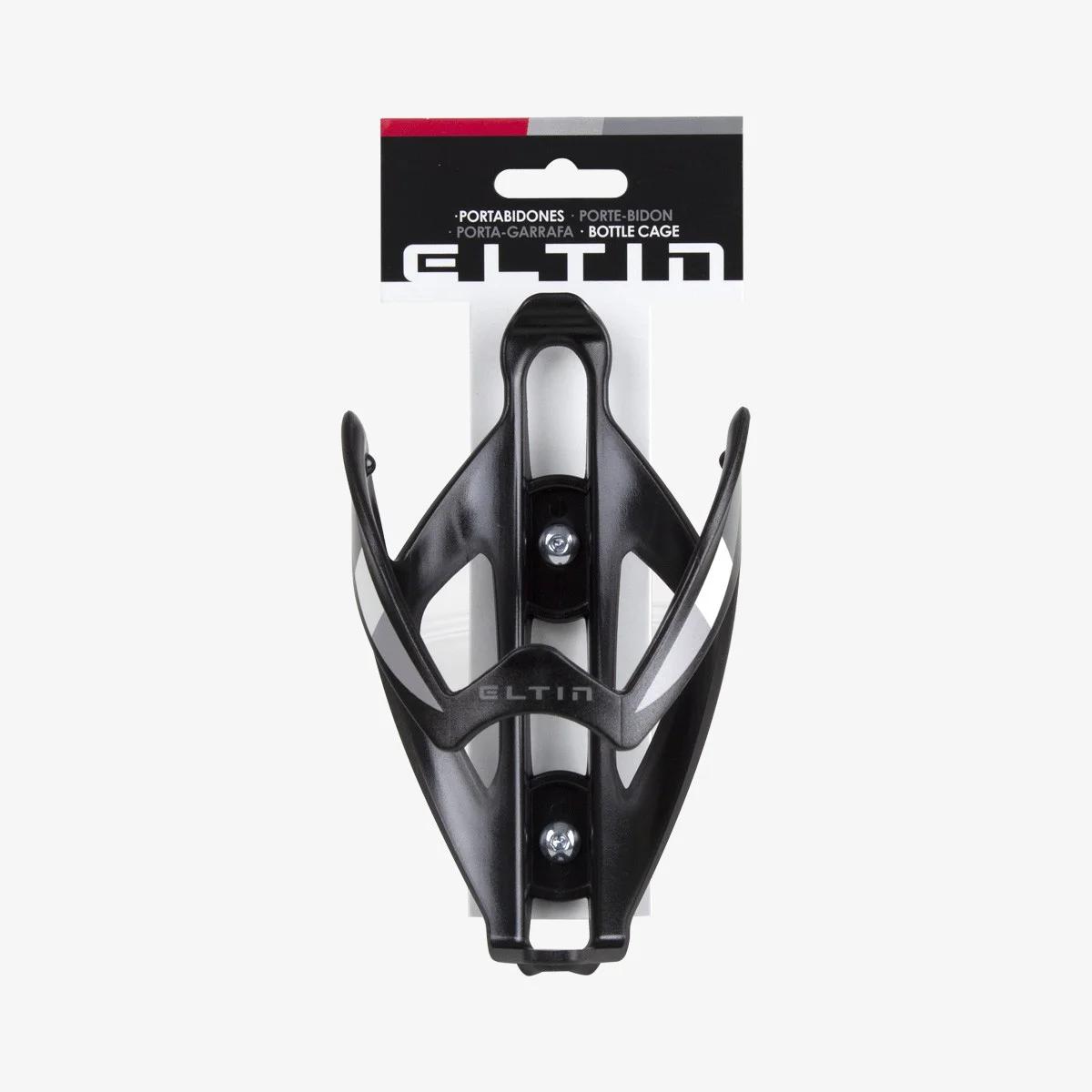 Eltin Portabidón Track - Fibra Negro Antracita Y Blanco