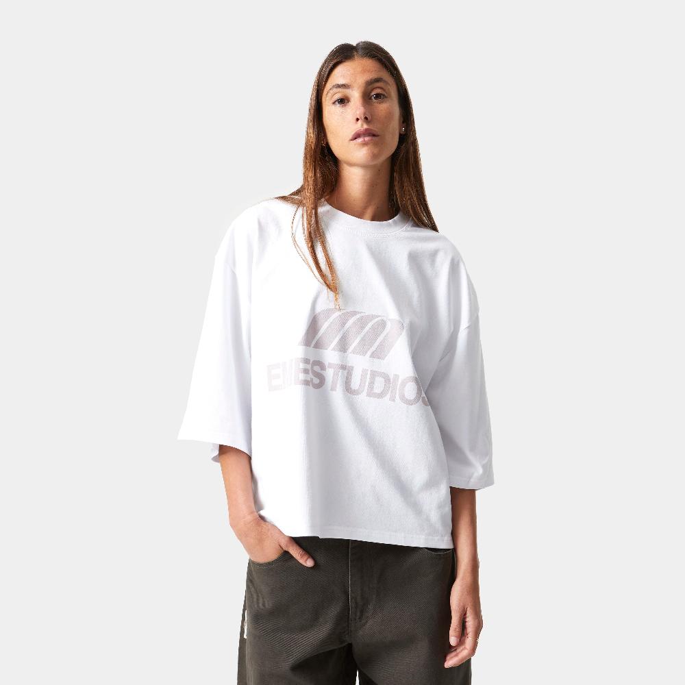 Eme 2 Era Calcite Cropped Boxy Tee