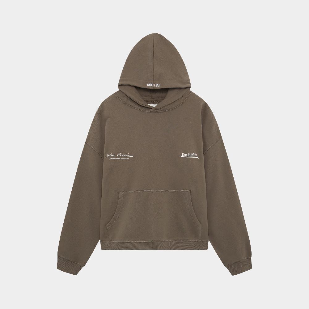 Eme Acceptance Muddy Brown Oversized Hoodie