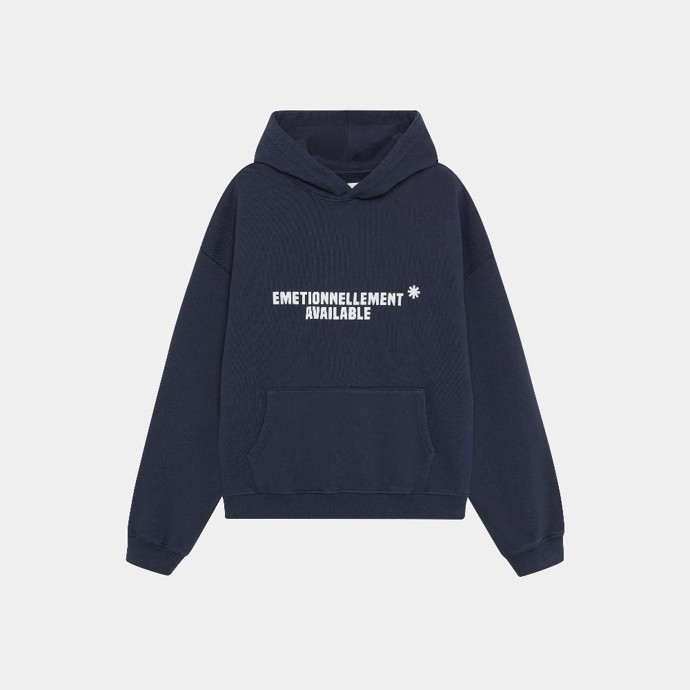 Eme Adore Navy Oversized Hoodie