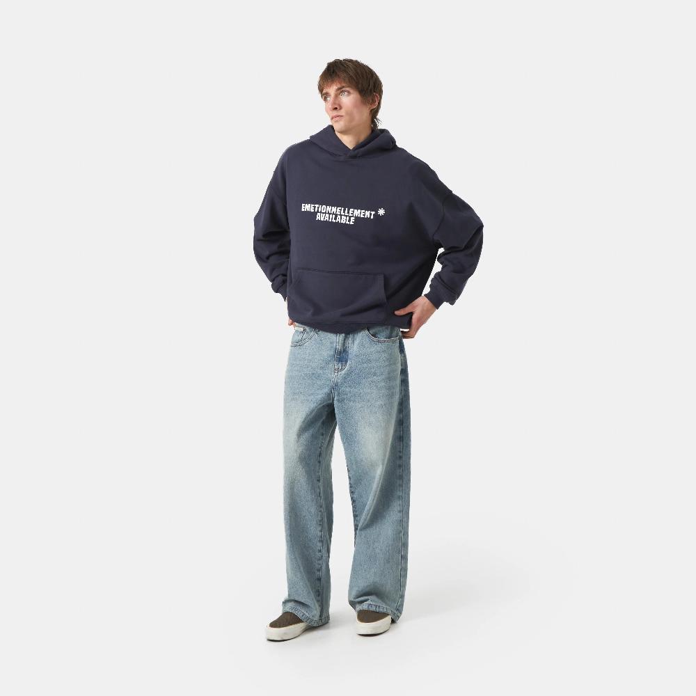 Eme Adore Navy Oversized Hoodie