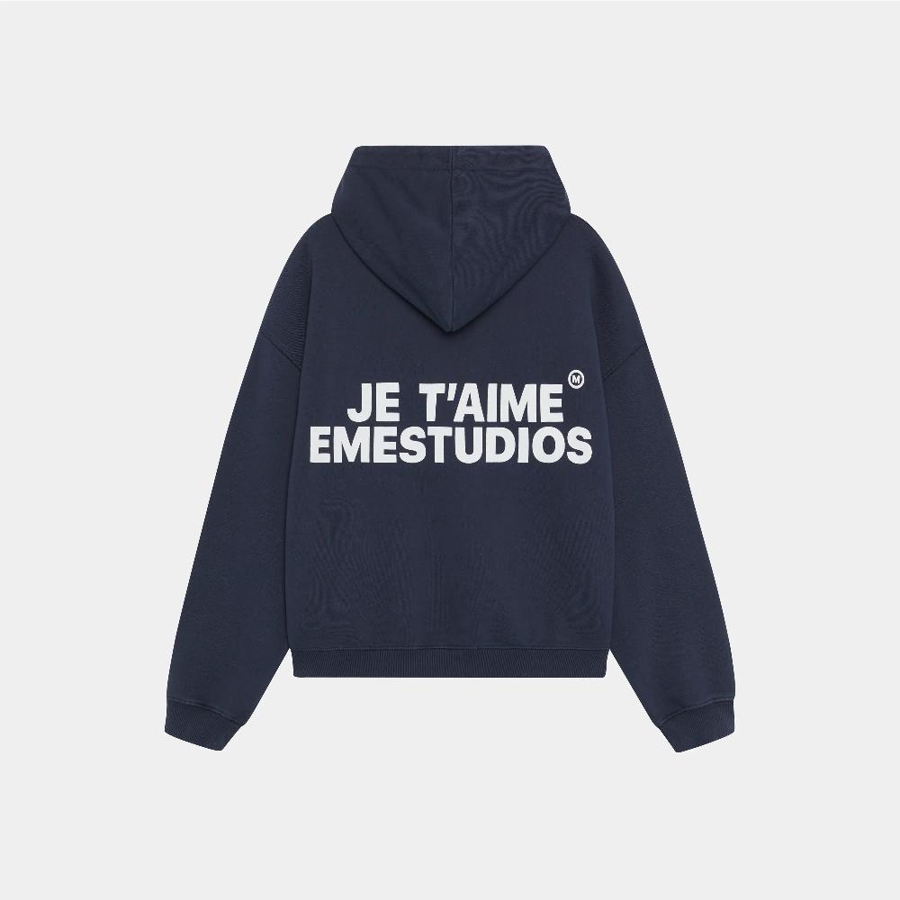 Eme Adore Navy Oversized Hoodie
