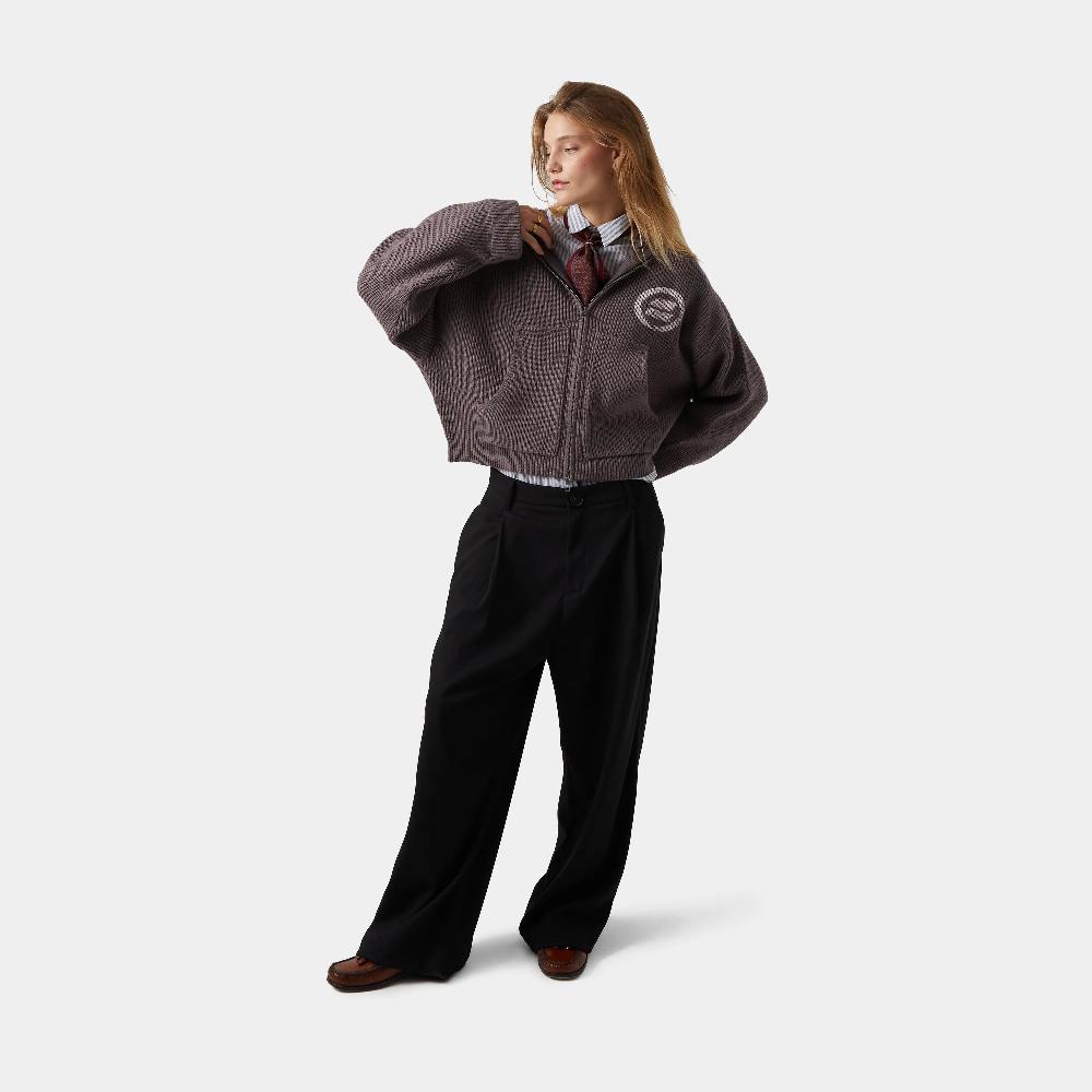 Eme Anon Antracite Knit Full Zip