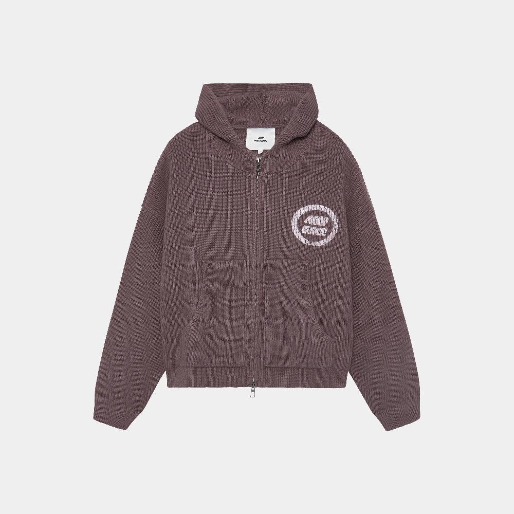 Eme Anon Antracite Knit Full Zip