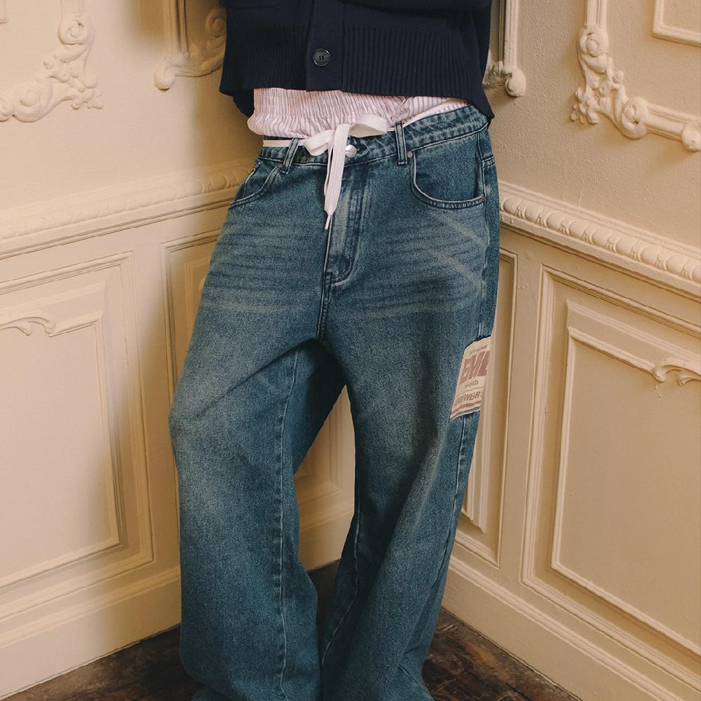 Eme Ashley Washed Blue Jeans DWB