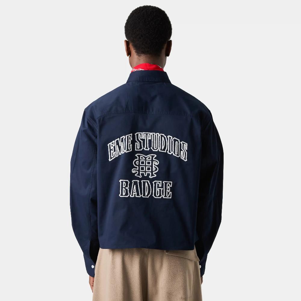 Eme Badge Navy Shirt