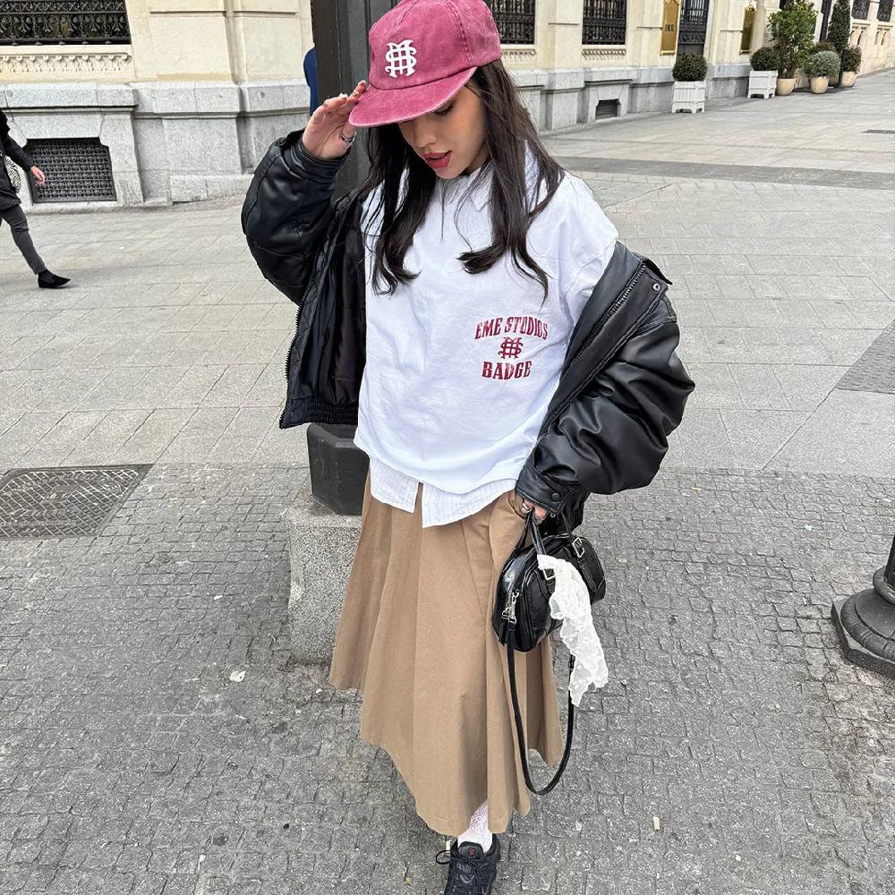 Eme Badge Pearl Long Sleeve