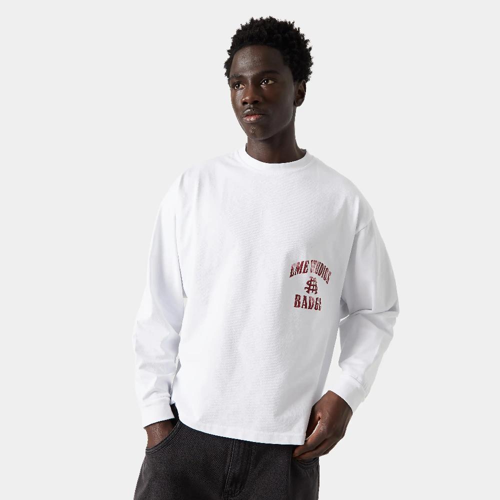 Eme Badge Pearl Long Sleeve