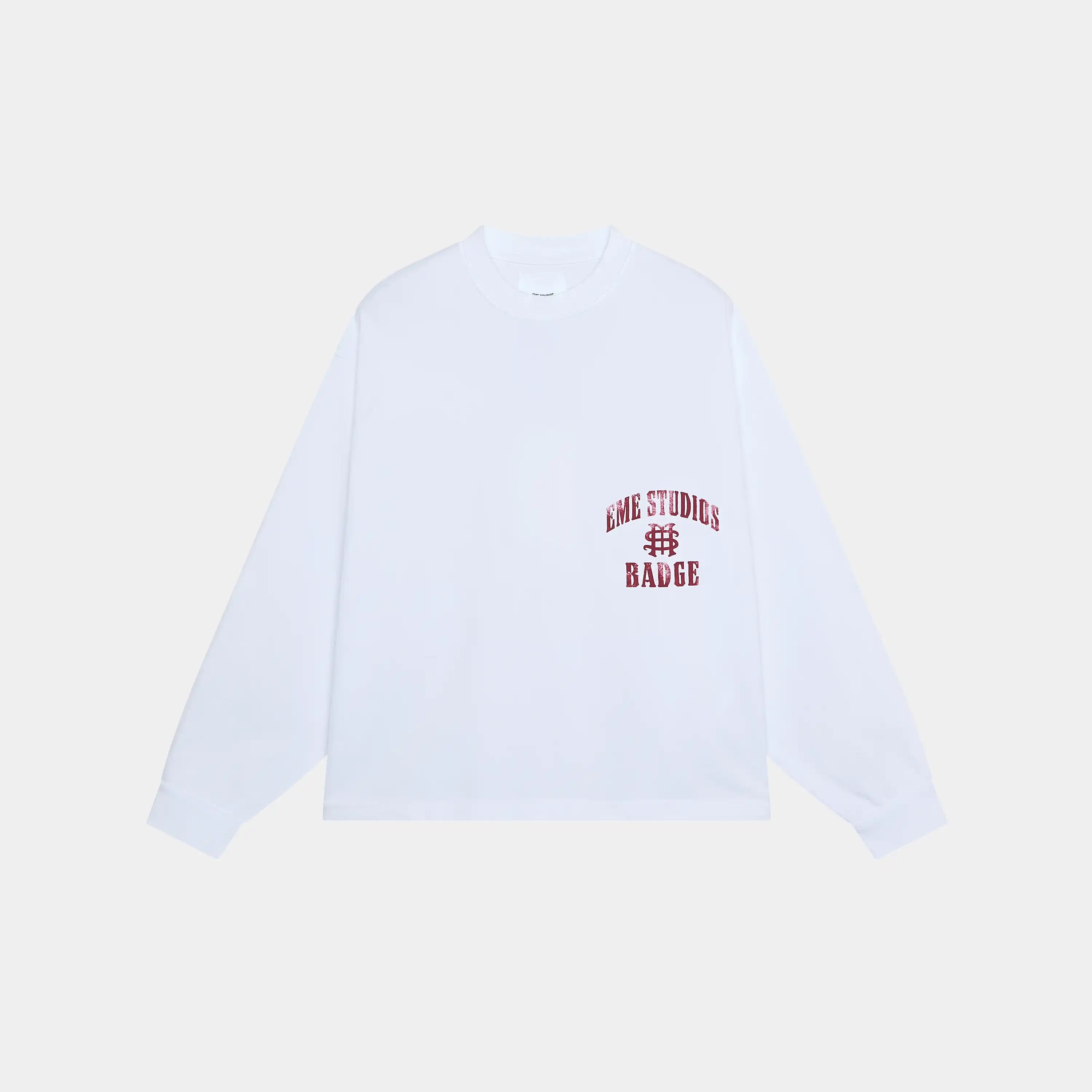 Eme Badge Pearl Long Sleeve
