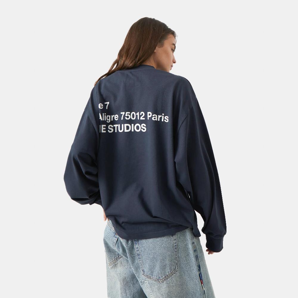 Eme Bastille Navy Long Sleeve