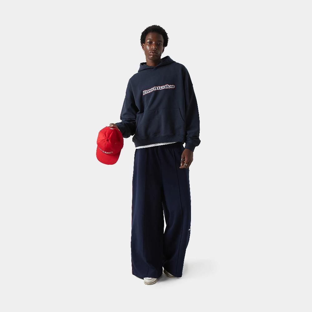 Eme Box Navy Oversized Hoodie