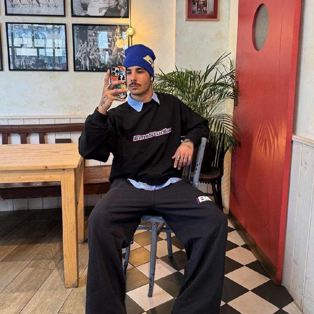 Eme Box Shadow Oversized Crewneck