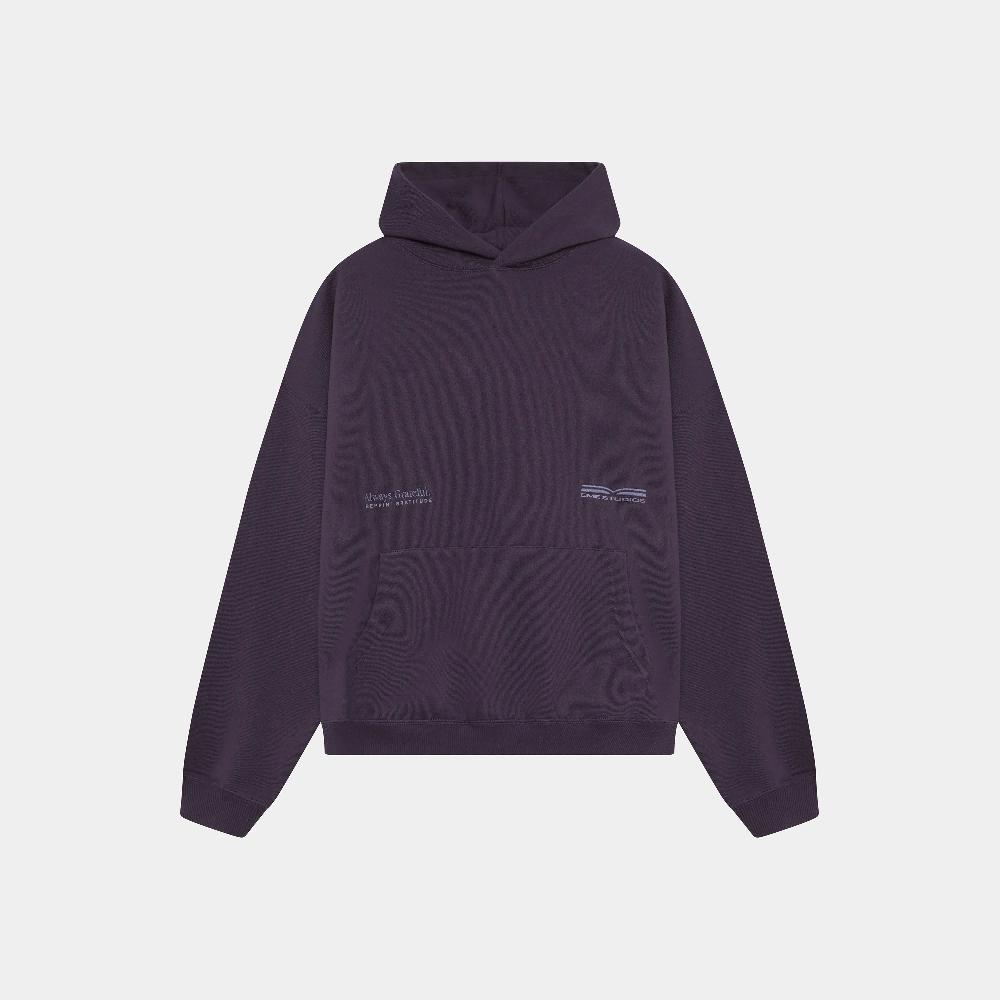 Eme Breakdown AG Dark Mallow Oversized Hoodie