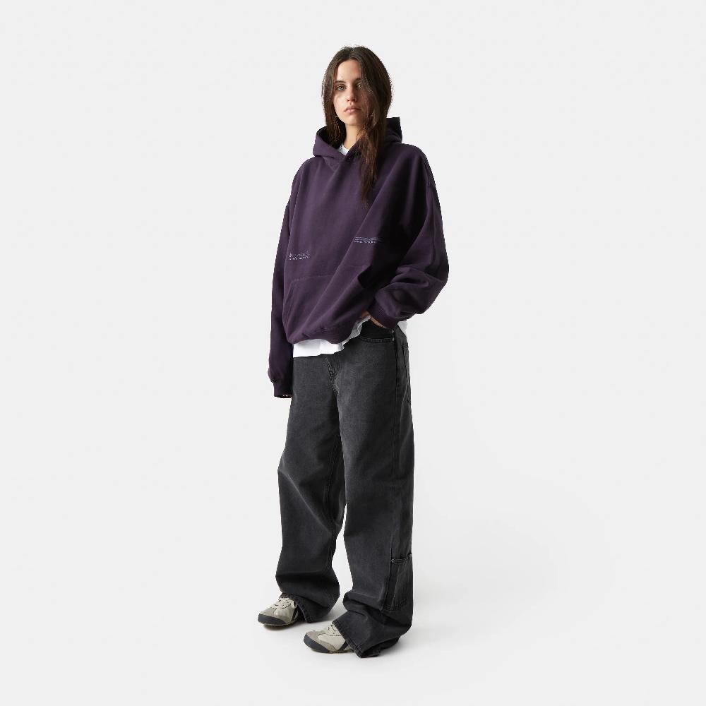 Eme Breakdown AG Dark Mallow Oversized Hoodie