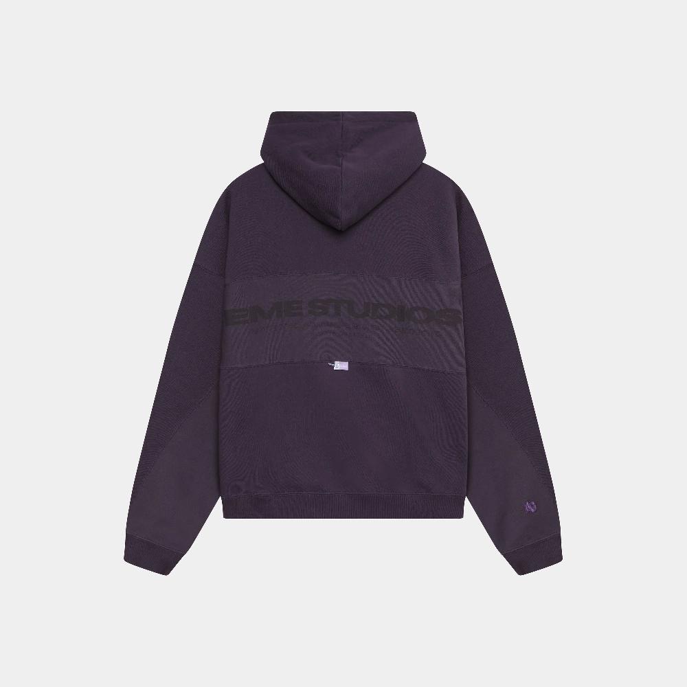 Eme Breakdown AG Dark Mallow Oversized Hoodie