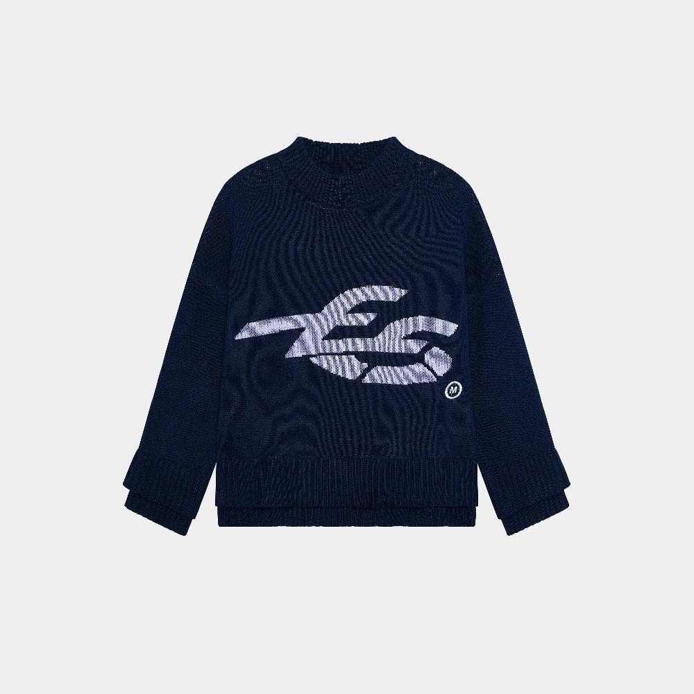 Eme Bryss Navy Knit