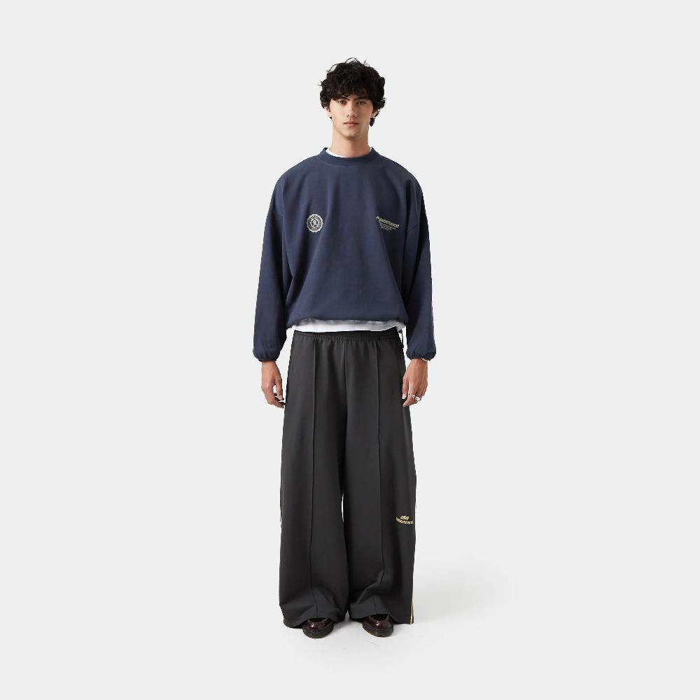 Eme Buckler Navy Oversized Crewneck