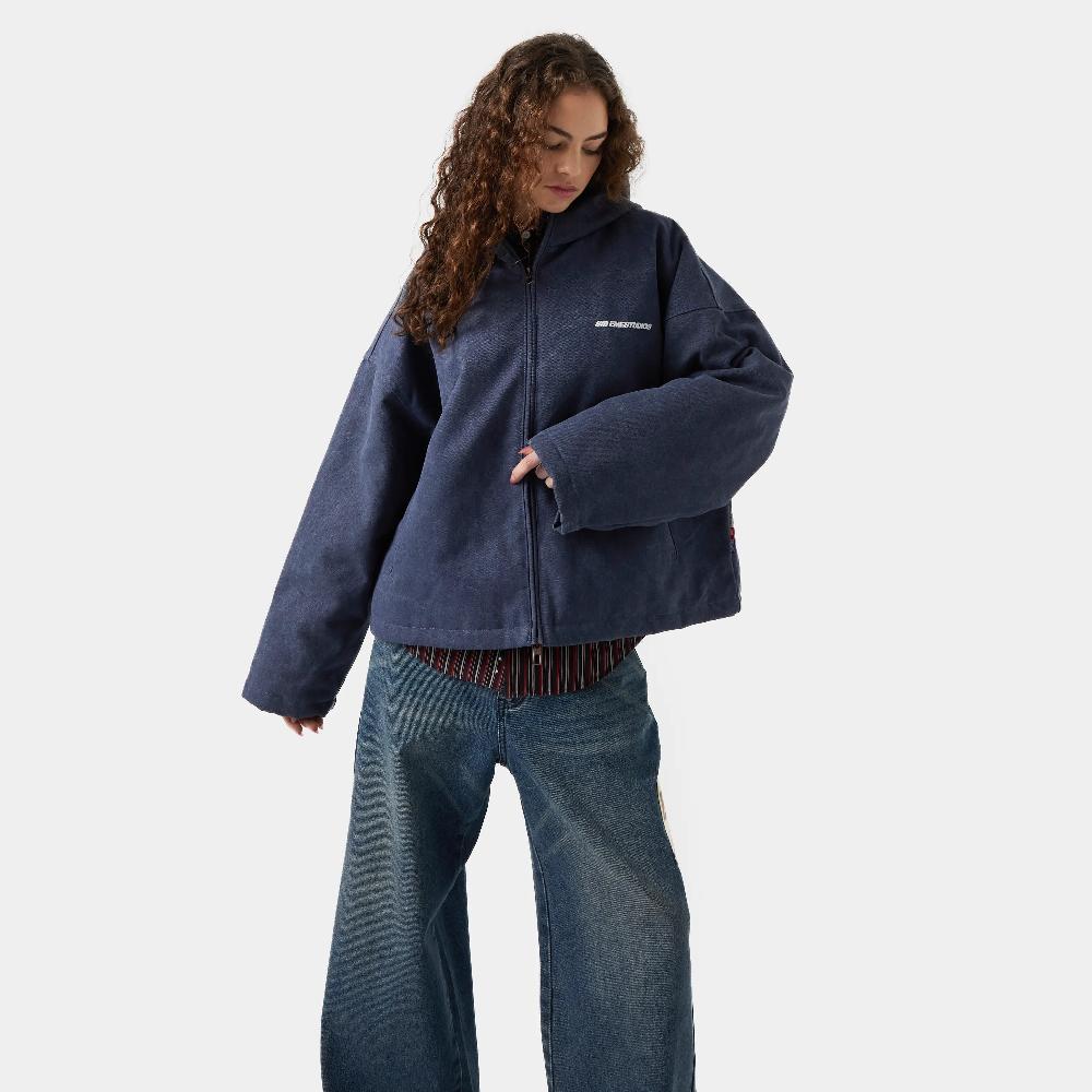 Eme Bulwark Canva Navy Jacket