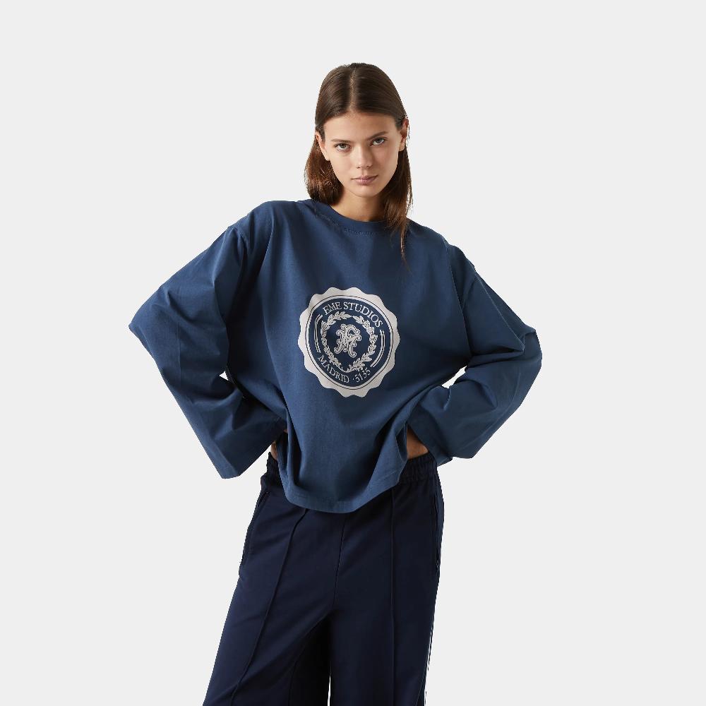 Eme Bulwark Navy Long Sleeve