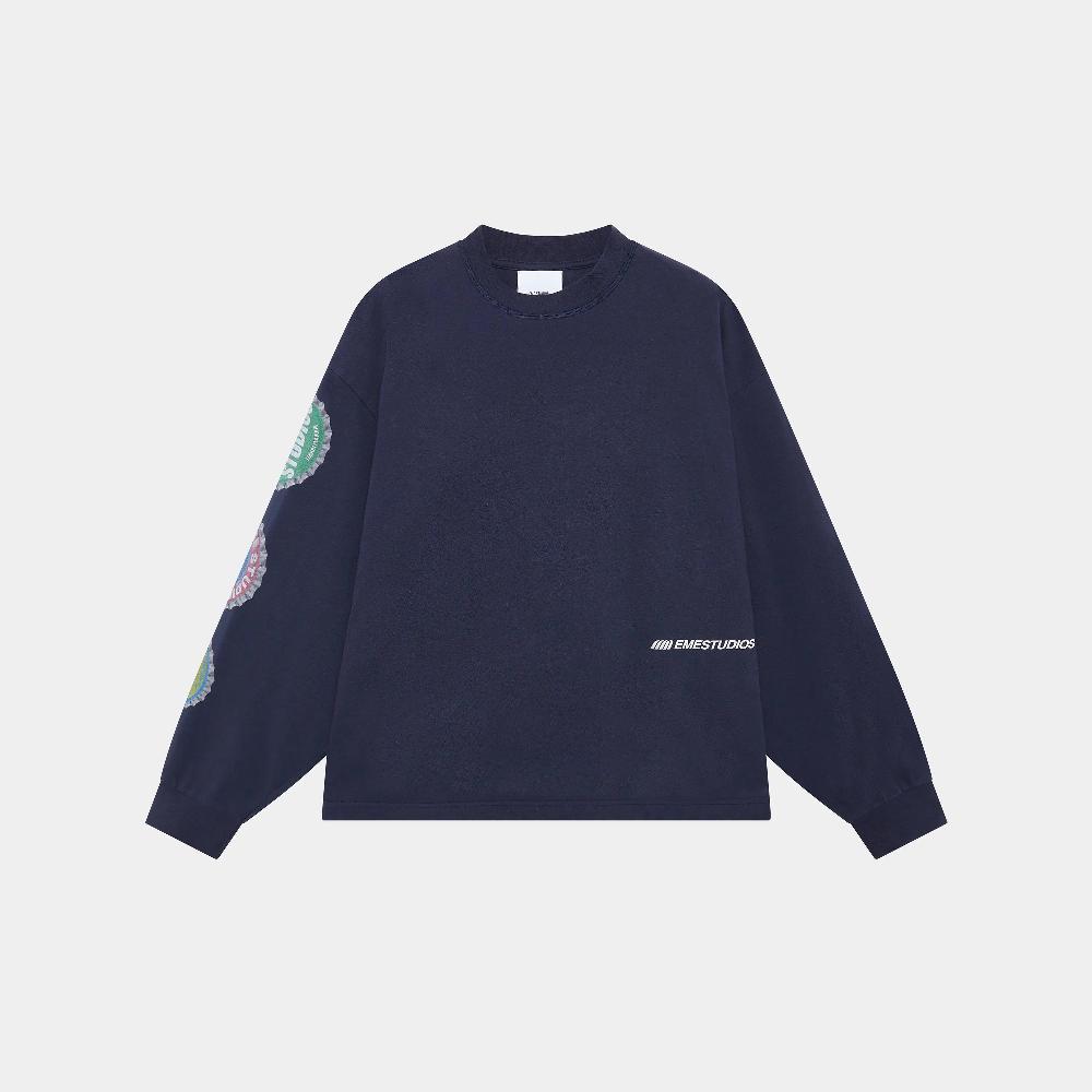 Eme Caps Navy Long Sleeve