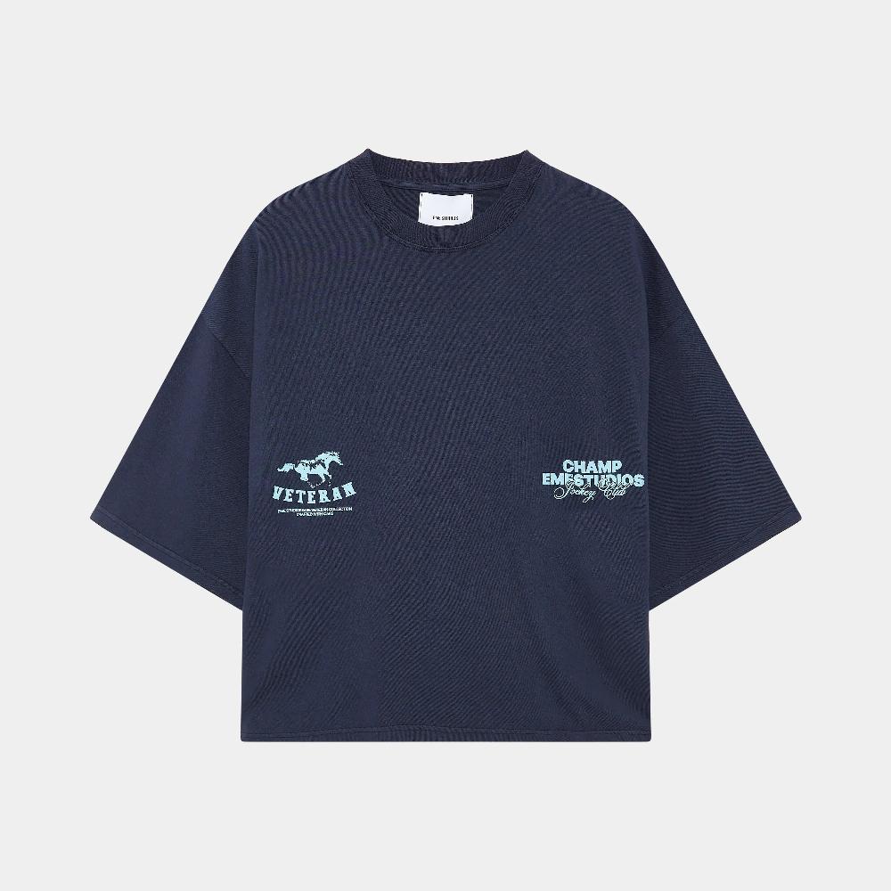 Eme Champ Navy Oversized Tee