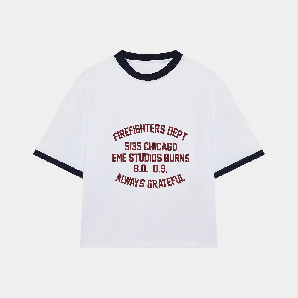 Eme Chicago Fire Pearl Oversized tee