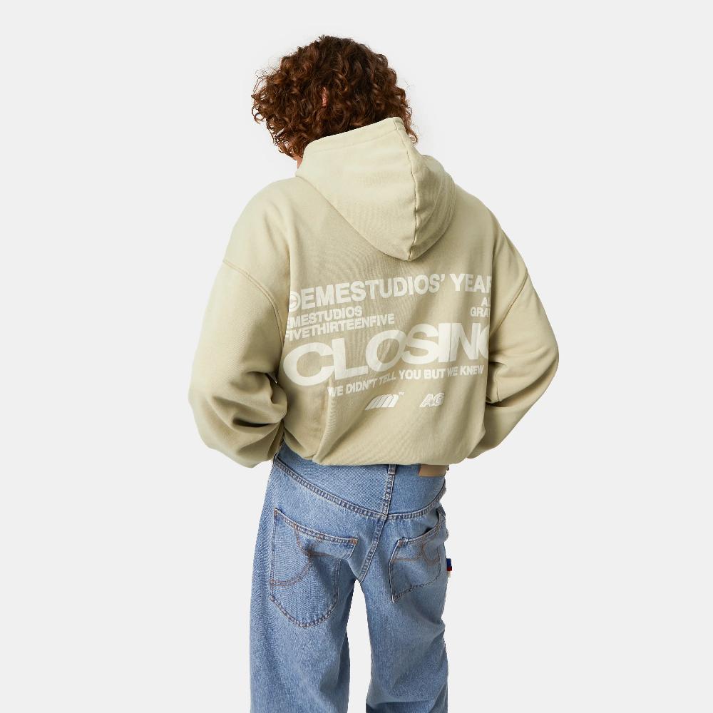 Eme Closing Moss Oversized Hoodie