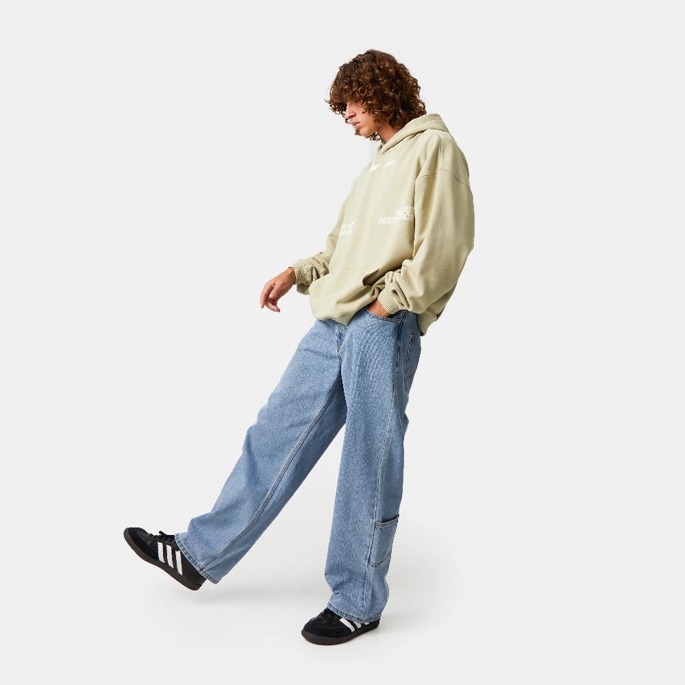 Eme Closing Moss Oversized Hoodie