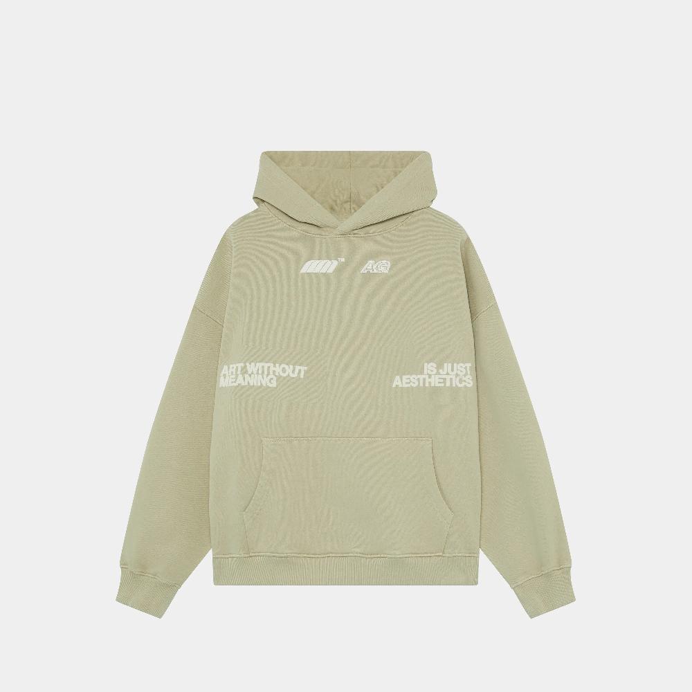 Eme Closing Moss Oversized Hoodie
