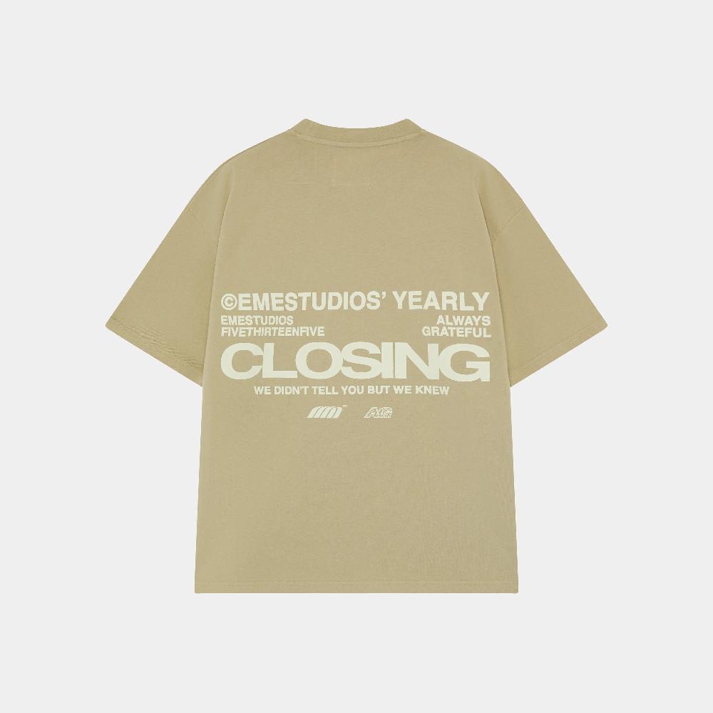 Eme Closing Moss Oversized Tee