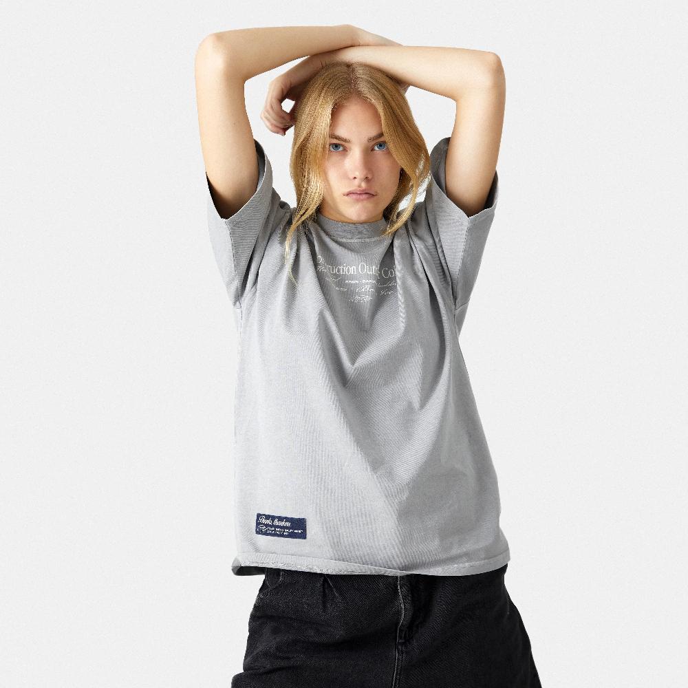 Eme Construction Stone Oversized Tee