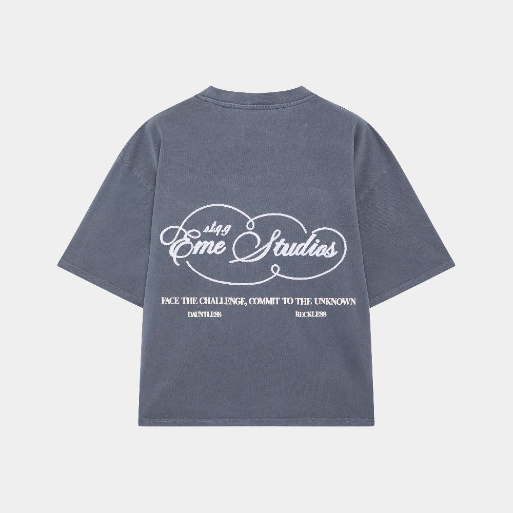 Eme Courageous Navy Oversized Tee