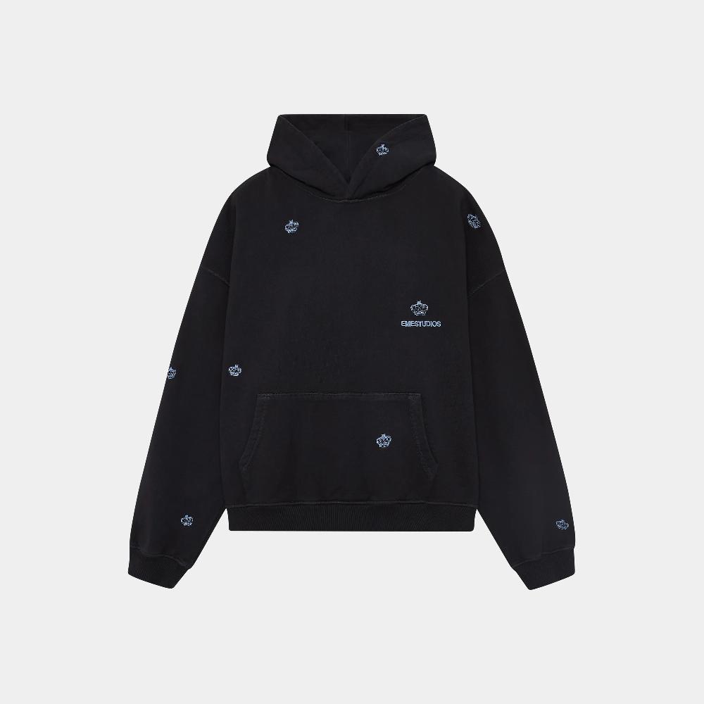 Eme Crown Navy Hoodie