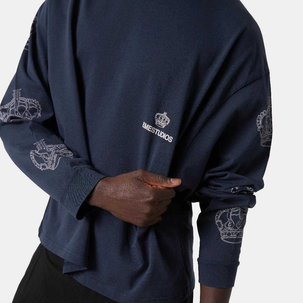 Eme Crown Navy Long Sleeve