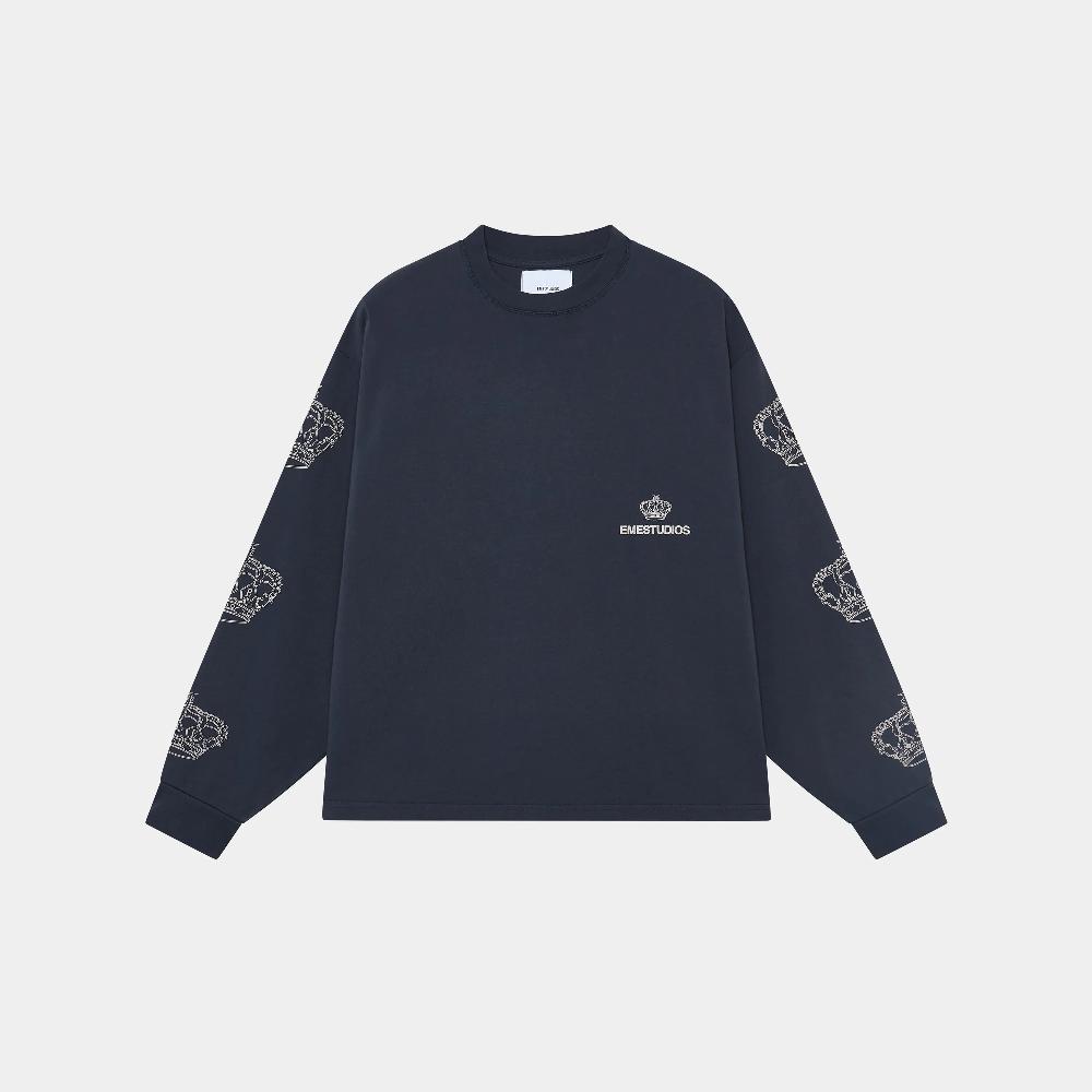 Eme Crown Navy Long Sleeve