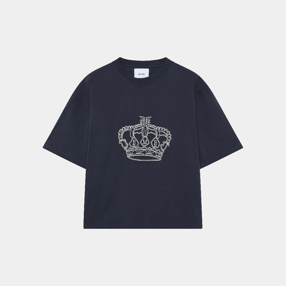 Eme Crown Navy Oversized Tee