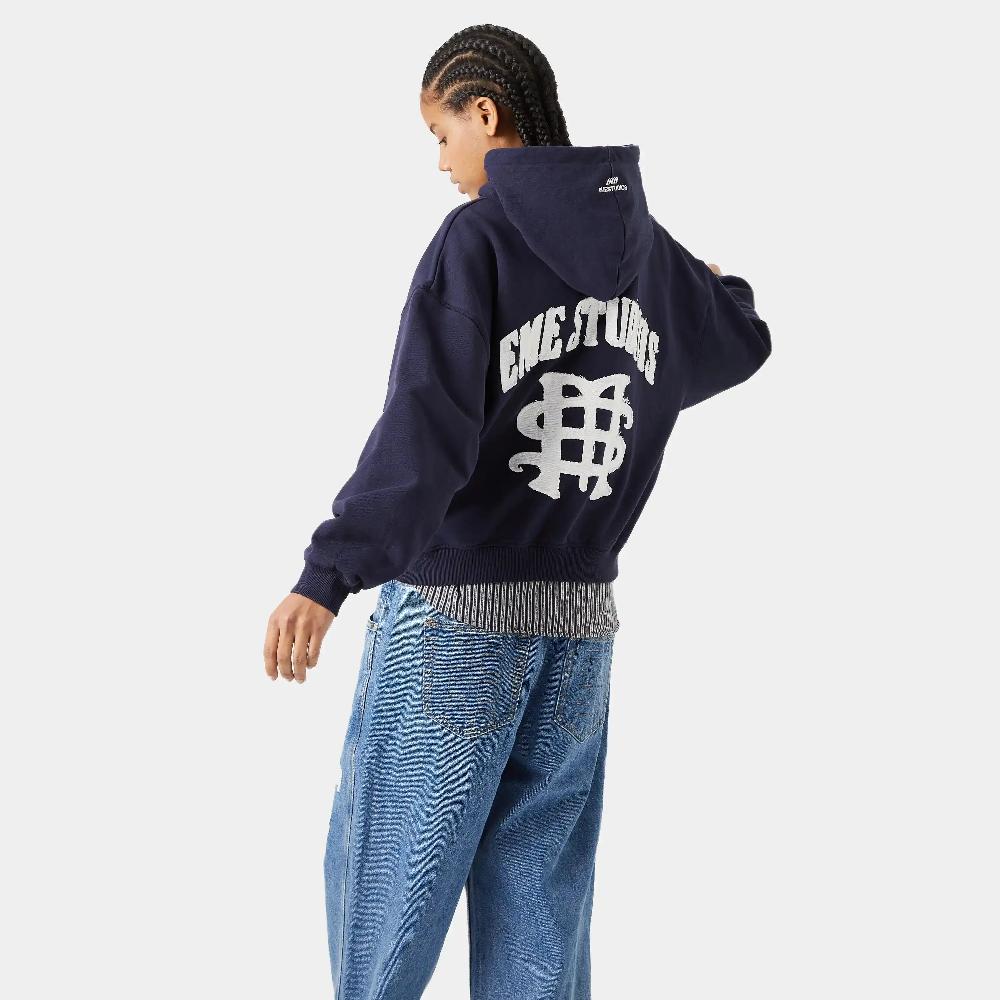 Eme Daily Navy Oversized Hoodie