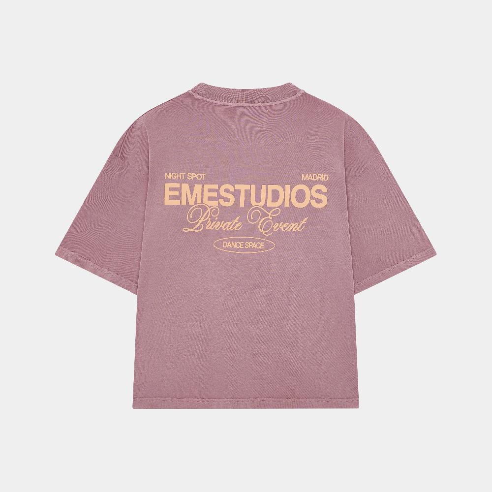 Eme Disco Merlot Oversized Tee