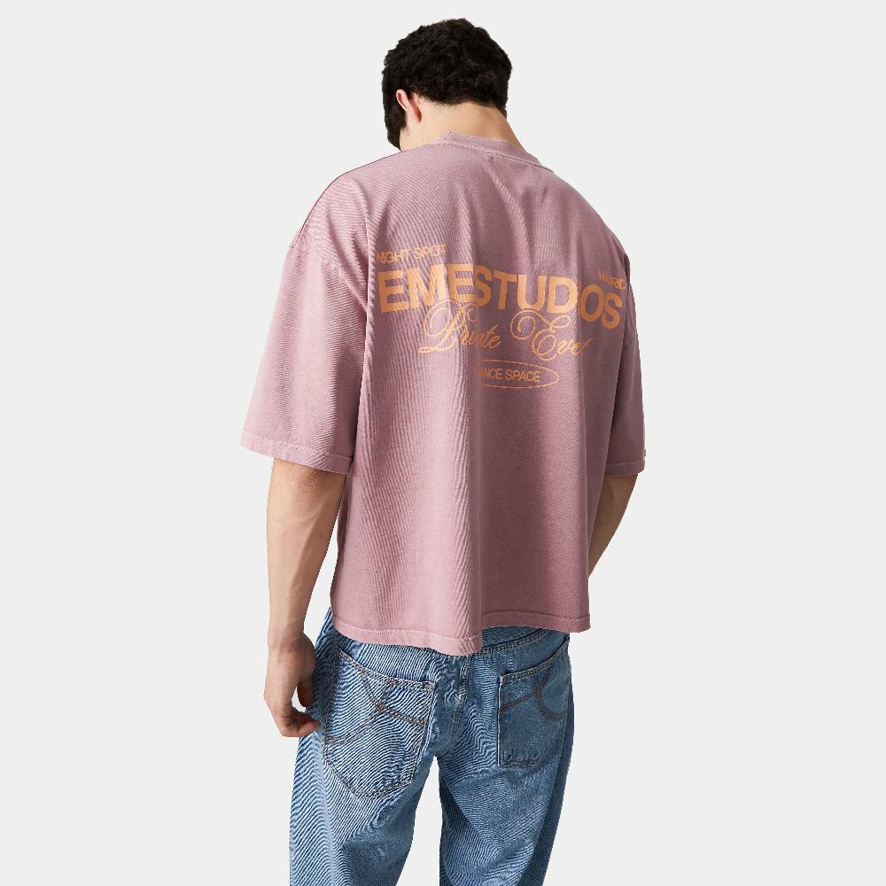 Eme Disco Merlot Oversized Tee