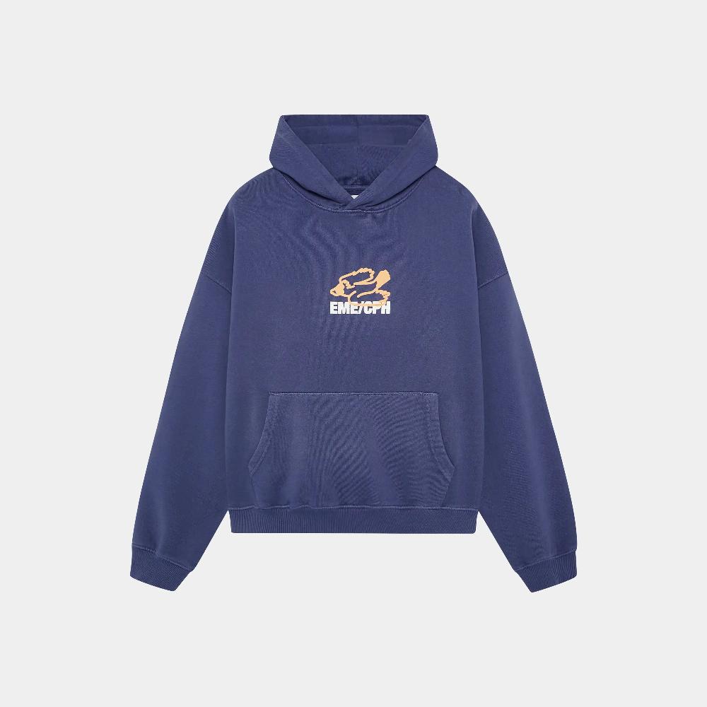 Eme Due Navy Hoodie