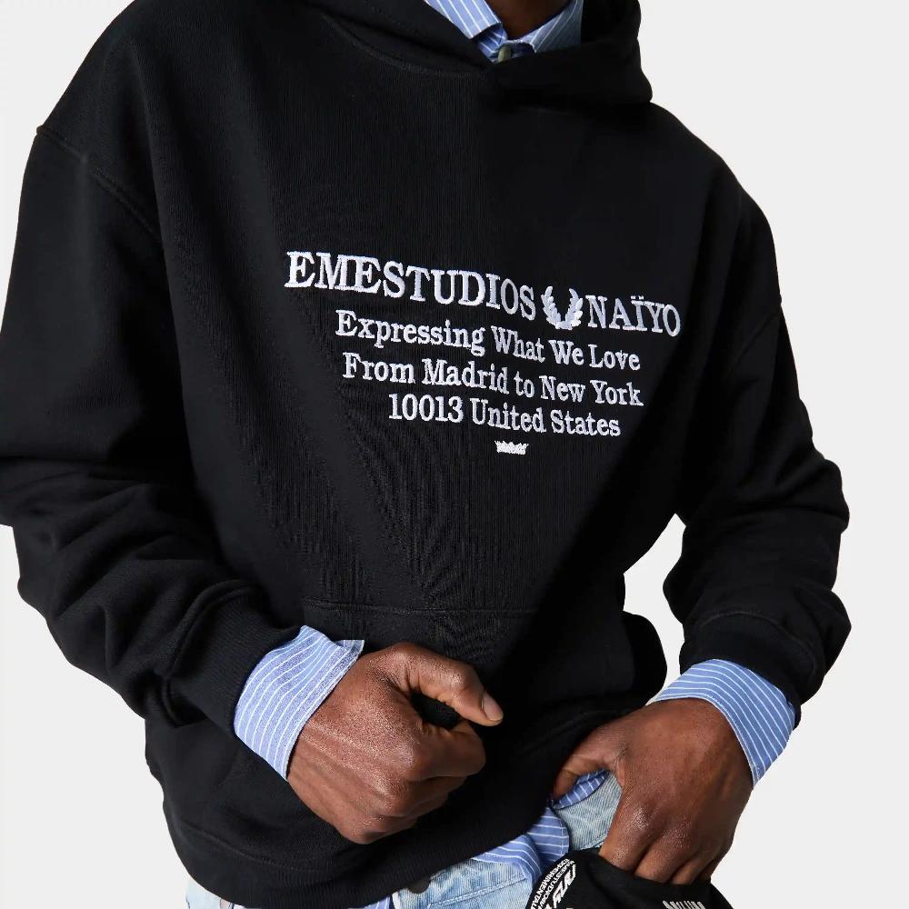 Eme EmeXNaiyo Black Hoodie