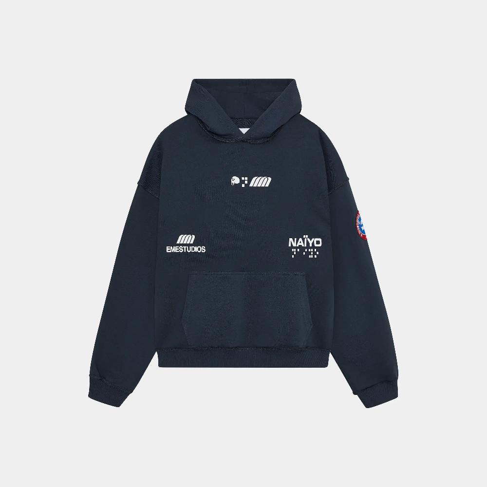 Eme EmeXNaiyo Navy Hoodie