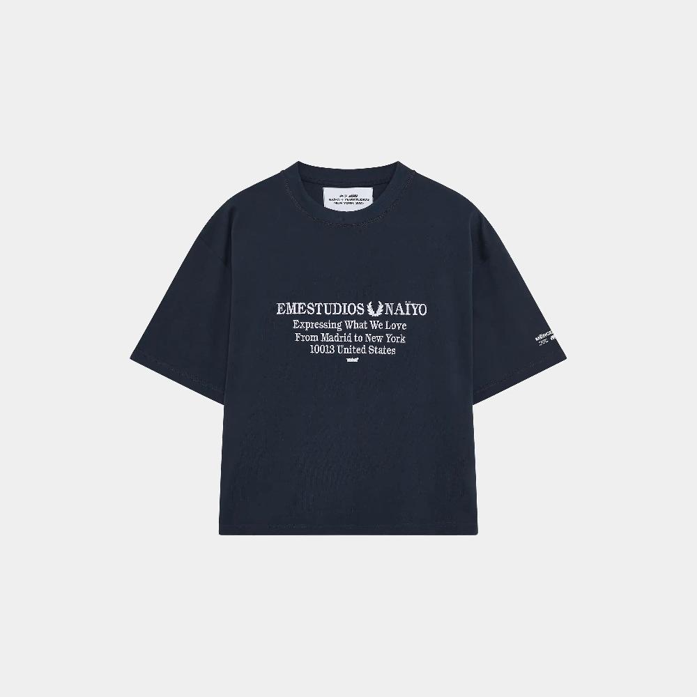 Eme EmeXNaiyo Navy Tee