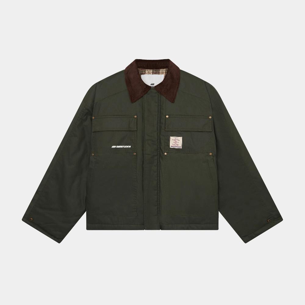 Eme Ethos Waxed Forest Hunt Boxy Jacket