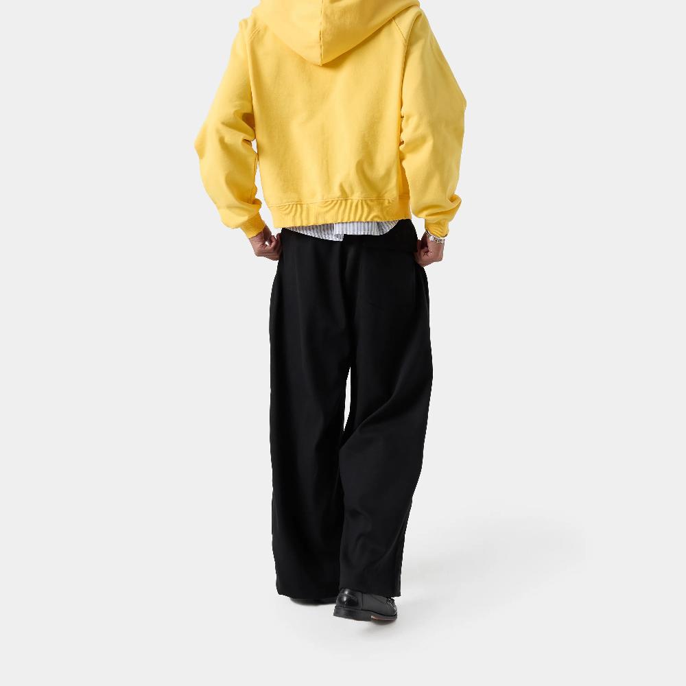 Eme Fellas Tailored Black Oyster Pants