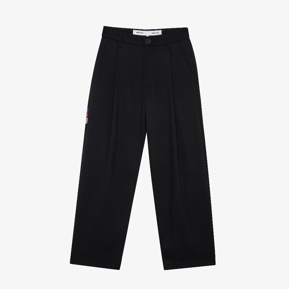 Eme Fellas Tailored Black Oyster Pants